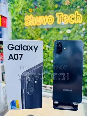 Samsung Galaxy A07 4G ৬৪ জিবি ব্ল্যাক