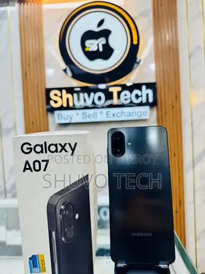 Samsung Galaxy A07 4G ৬৪ জিবি ব্ল্যাক