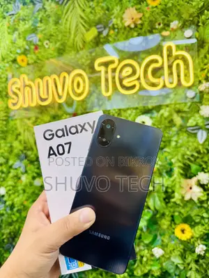 Samsung Galaxy A07 4G ৬৪ জিবি ব্ল্যাক