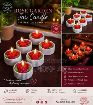 Rose Garden Jar Candle