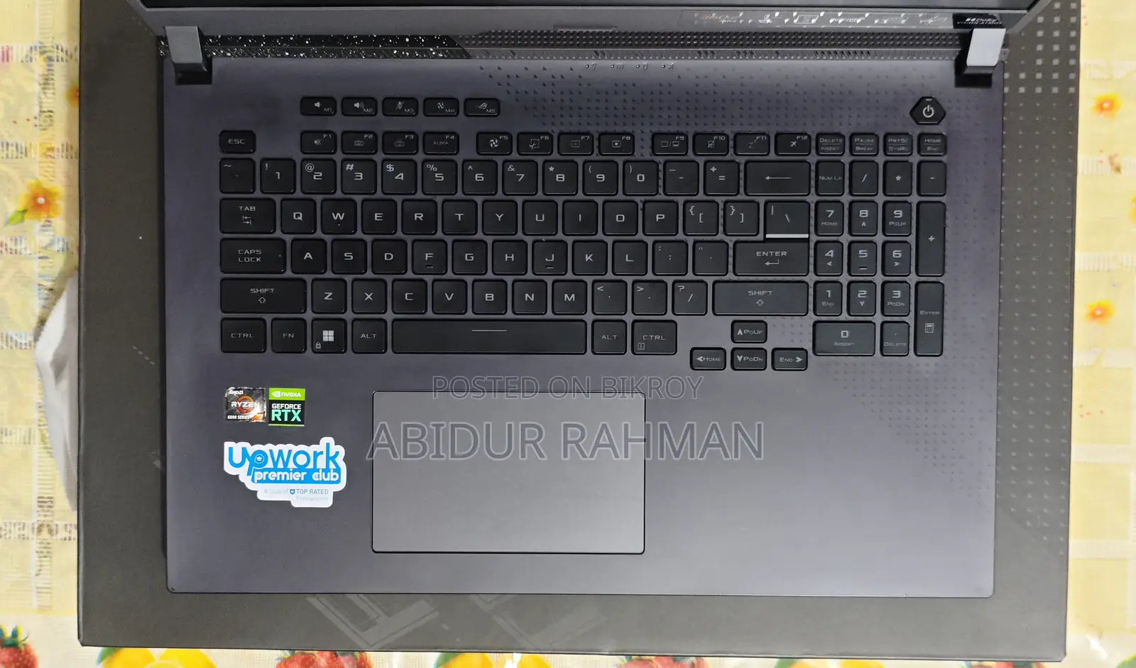 Laptop Asus ROG Strix G17 32GB AMD Ryzen 7 SSD 1T