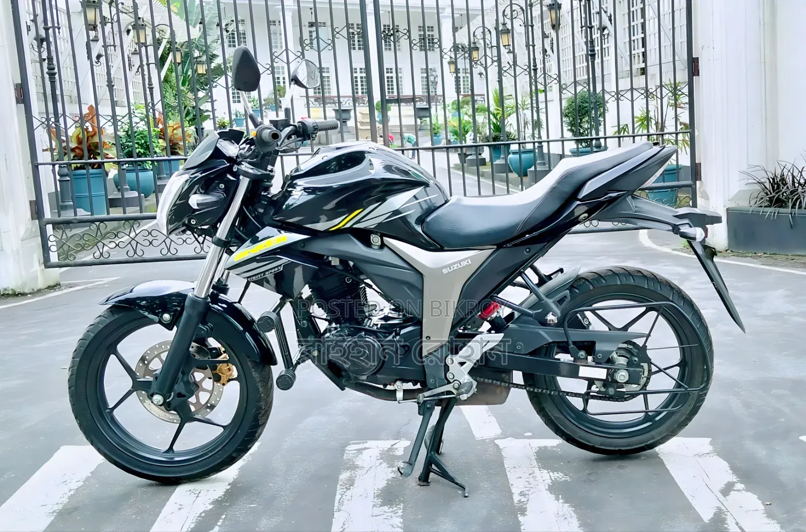 New Suzuki Gixxer Monotone 2025 Black