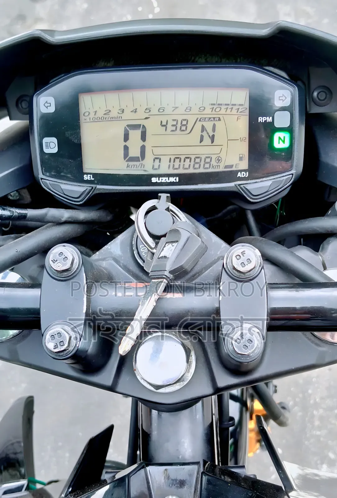 New Suzuki Gixxer Monotone 2025 Black