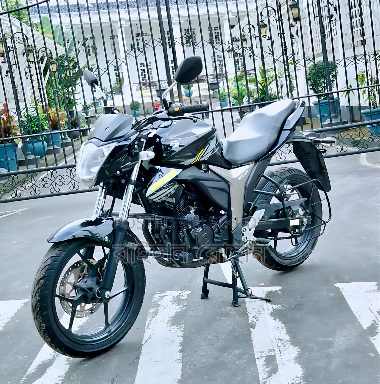 New Suzuki Gixxer Monotone 2025 Black