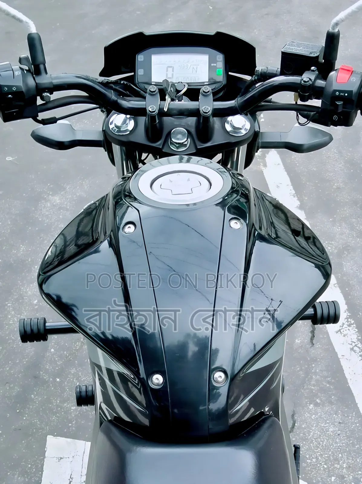 New Suzuki Gixxer Monotone 2025 Black