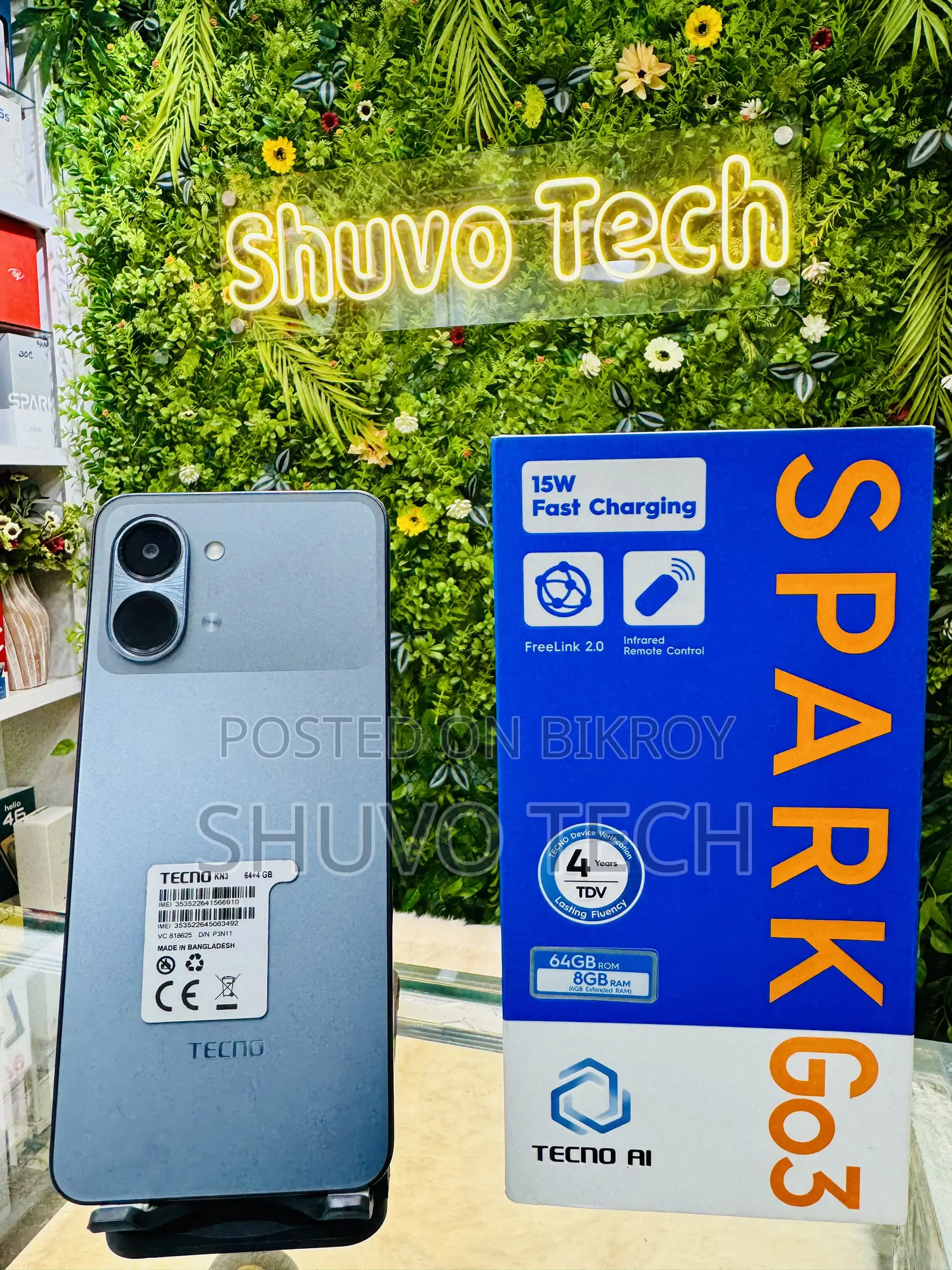 BLU Spark Blue
