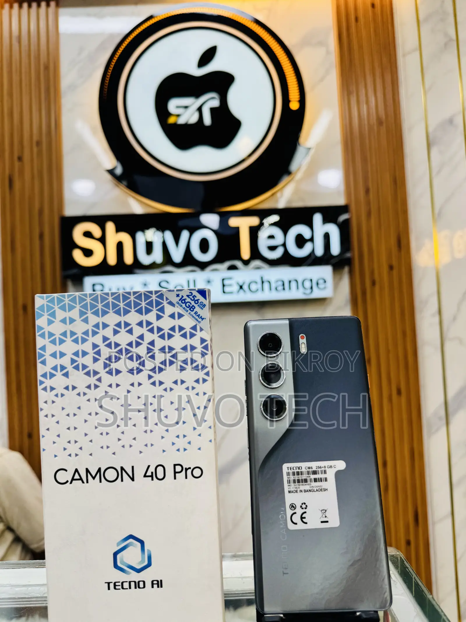 Tecno Camon 40 Pro 4G 256 GB Blue