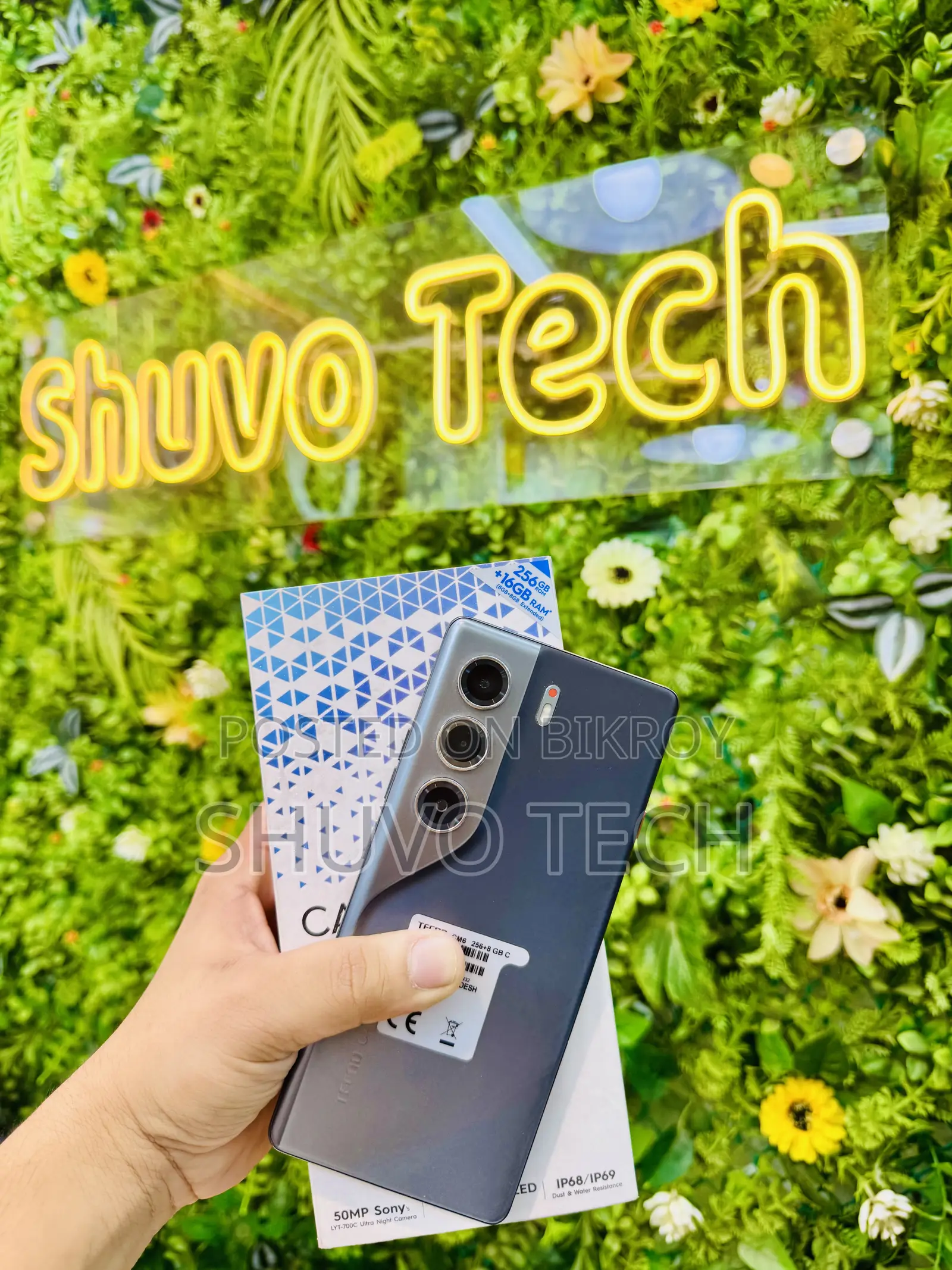 Tecno Camon 40 Pro 4G 256 GB Blue