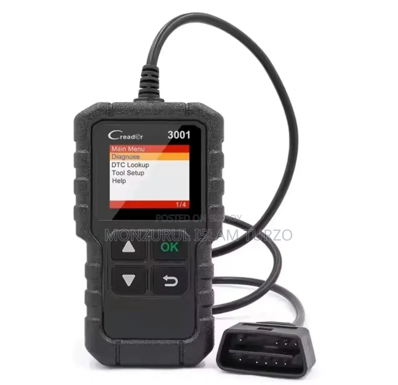OBD2 Scanner for Cars Creader 3001 Diagnostic Tool With Code Reader