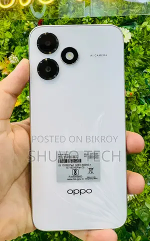 New Oppo A6c 128 GB White