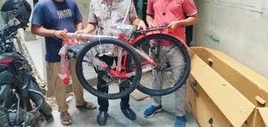 Brand New mCycle Red Color Bicycle