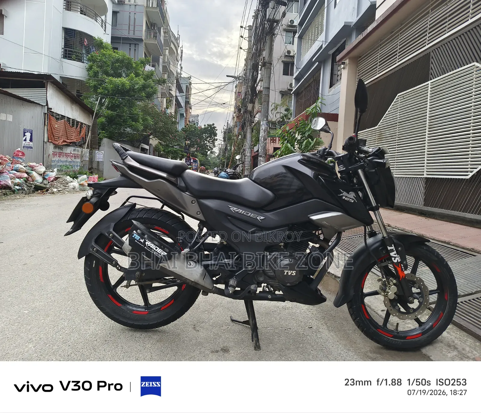 TVS Raider 125 2022 Black