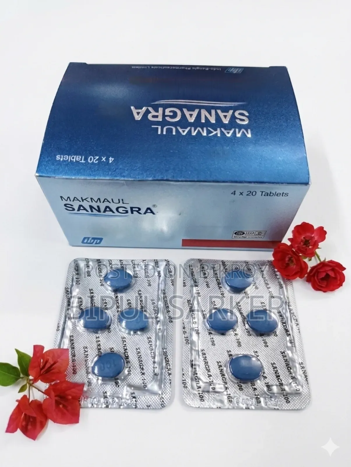 Makmaul Sanagra 100 Tablets - Full Box (80 PCS / 4 X 20 Pack)