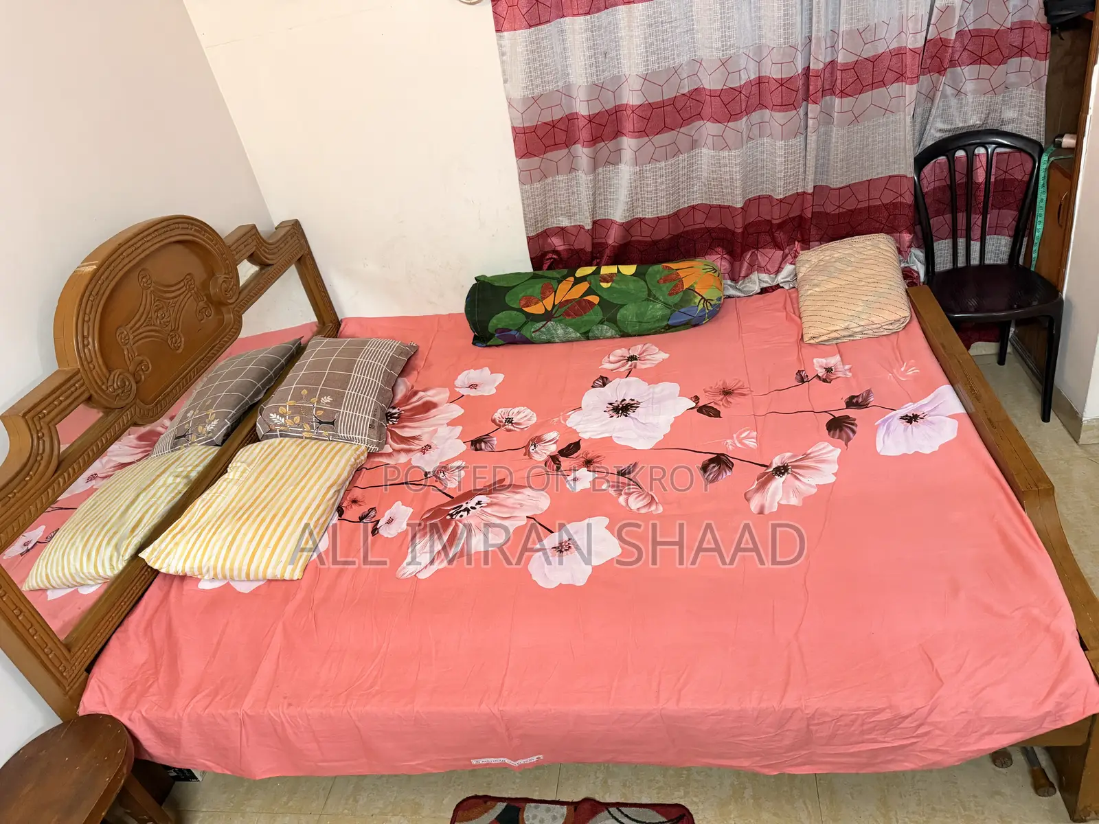 কাঠের খাট