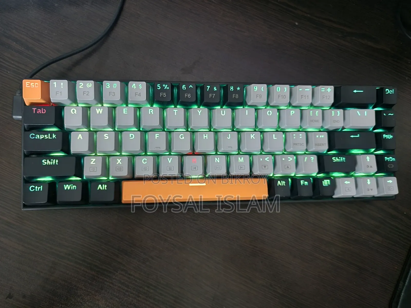 E-Yooso Z686 RGB Red Switch Mod Mechanical Keyboard