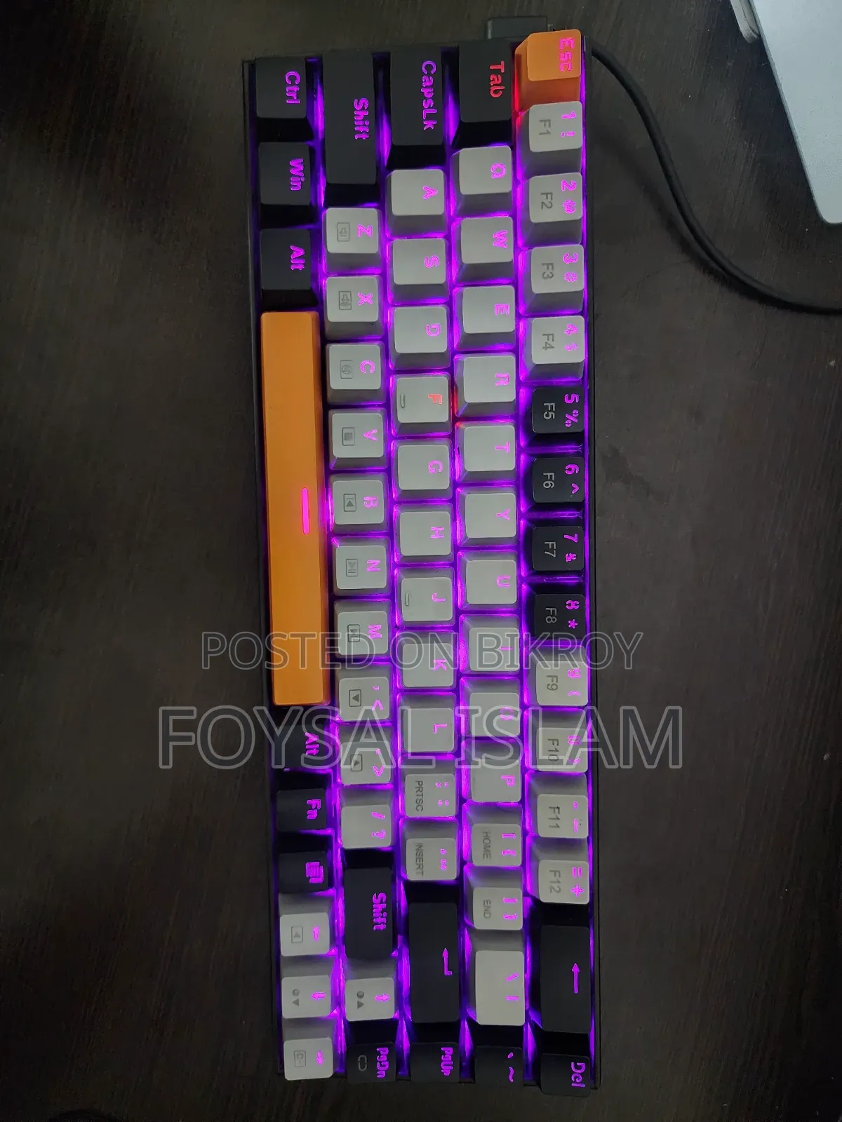 E-Yooso Z686 RGB Red Switch Mod Mechanical Keyboard