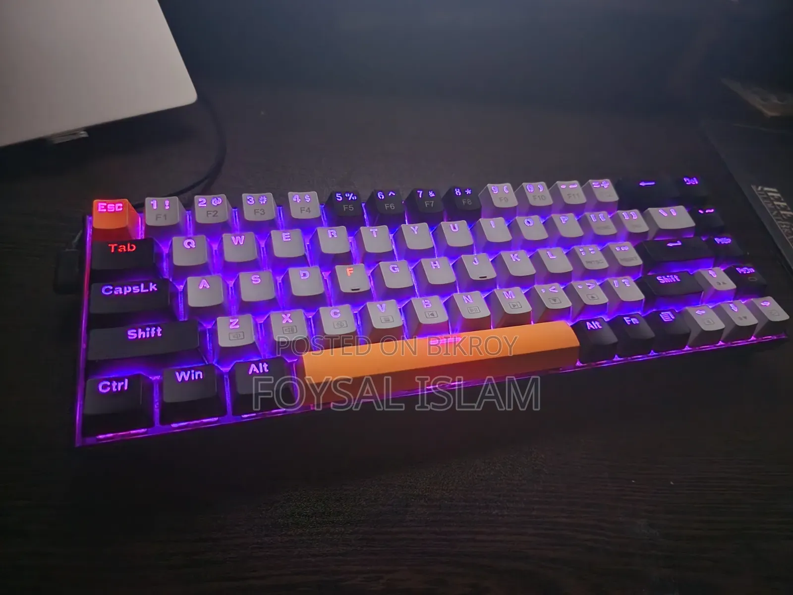 E-Yooso Z686 RGB Red Switch Mod Mechanical Keyboard