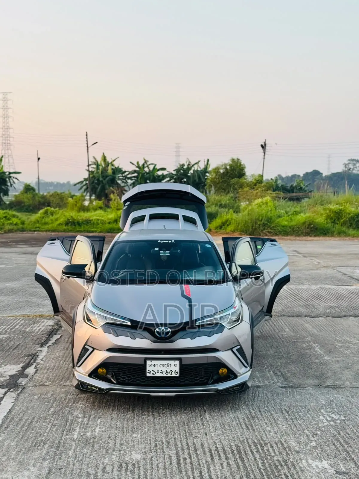Toyota C-HR 2017 Silver