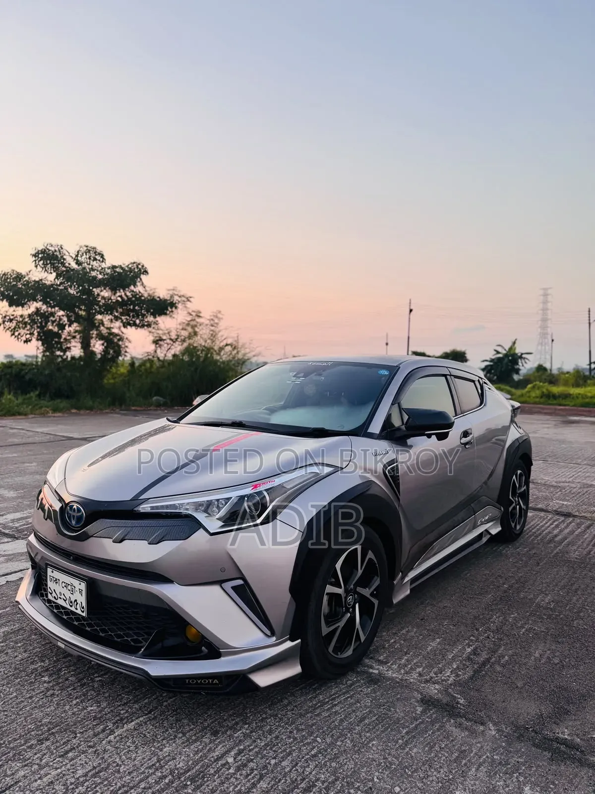 Toyota C-HR 2017 Silver