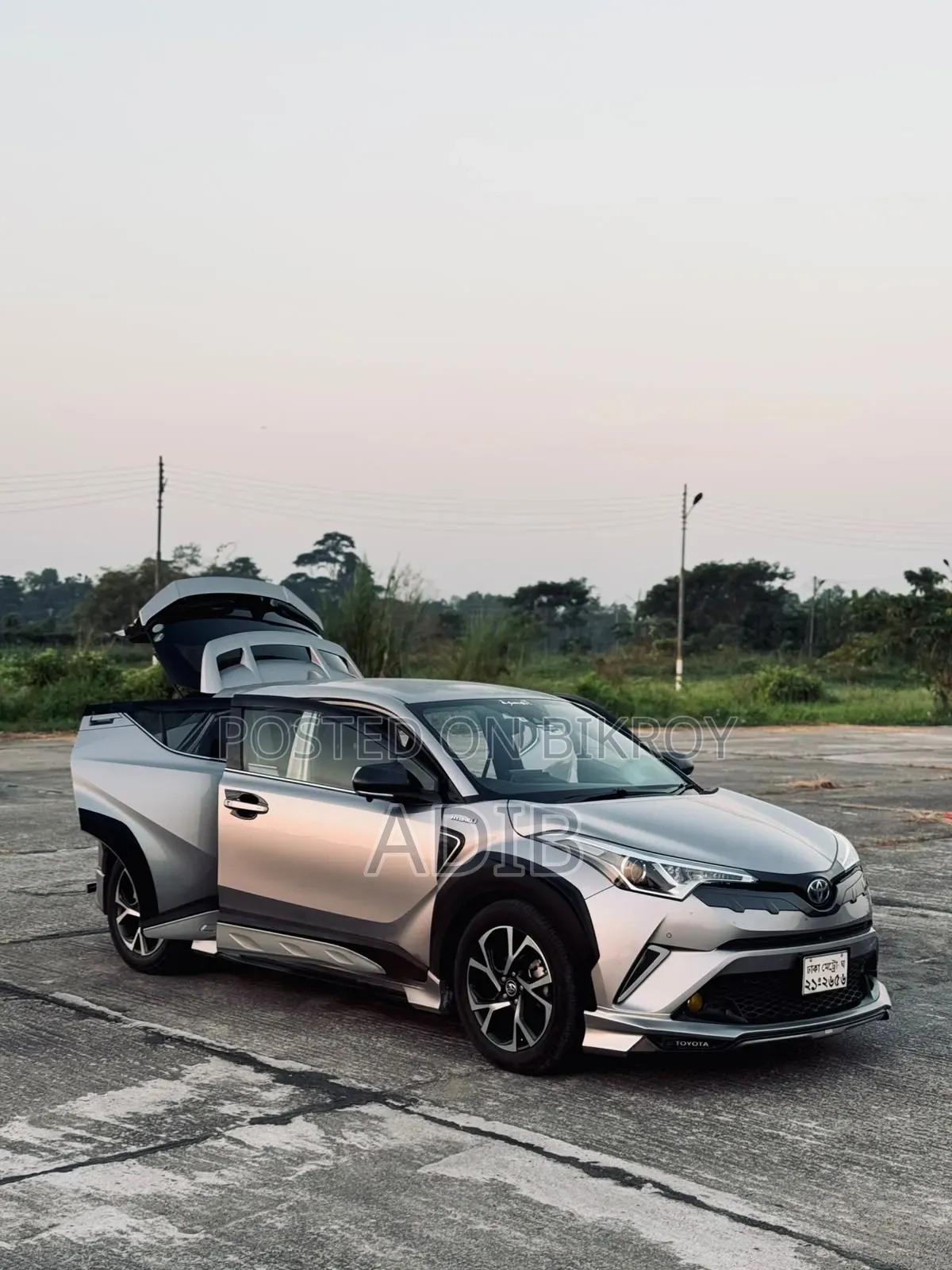 Toyota C-HR 2017 Silver