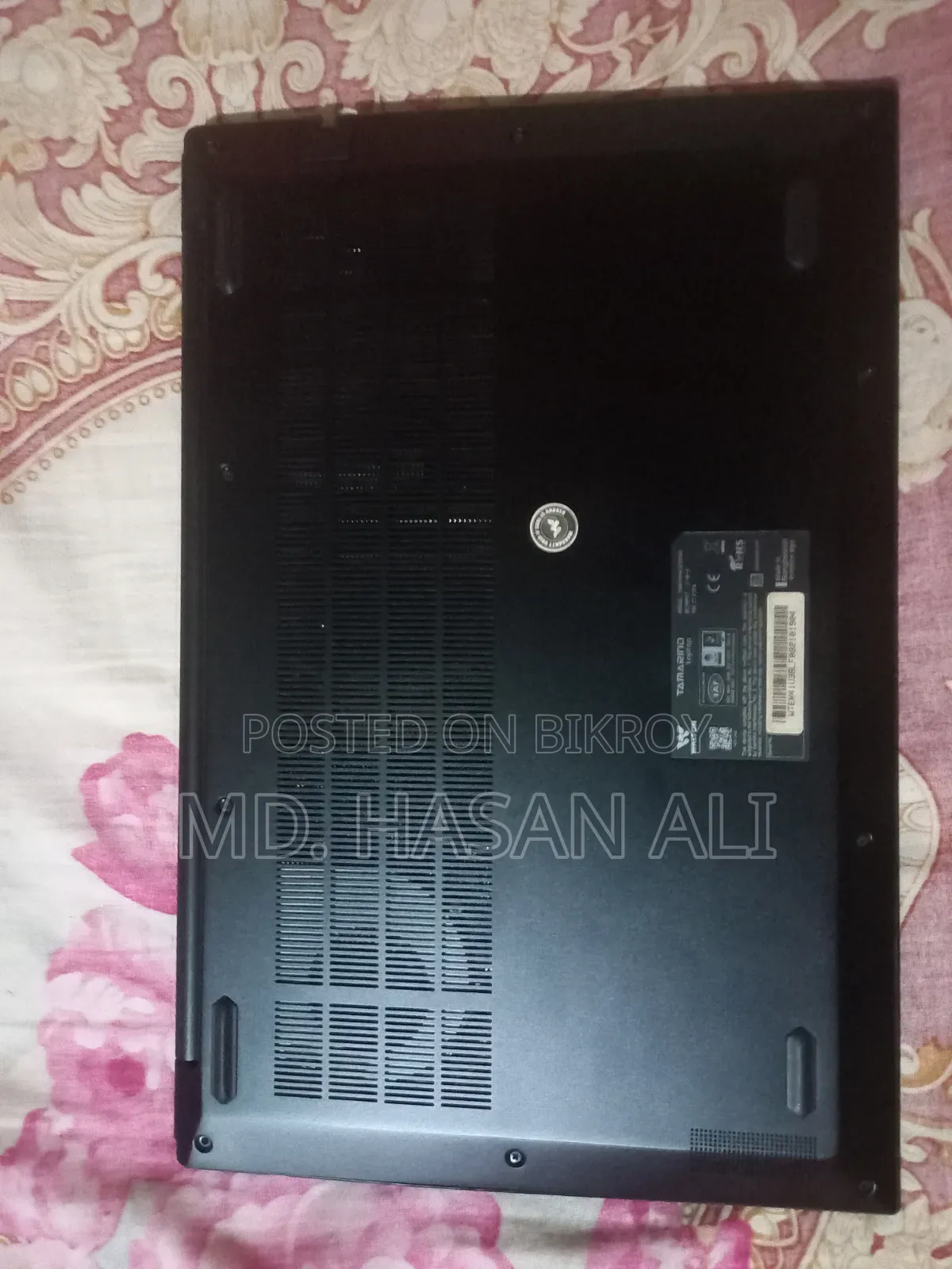 Laptop 8GB Intel Core i3 SSD 500GB