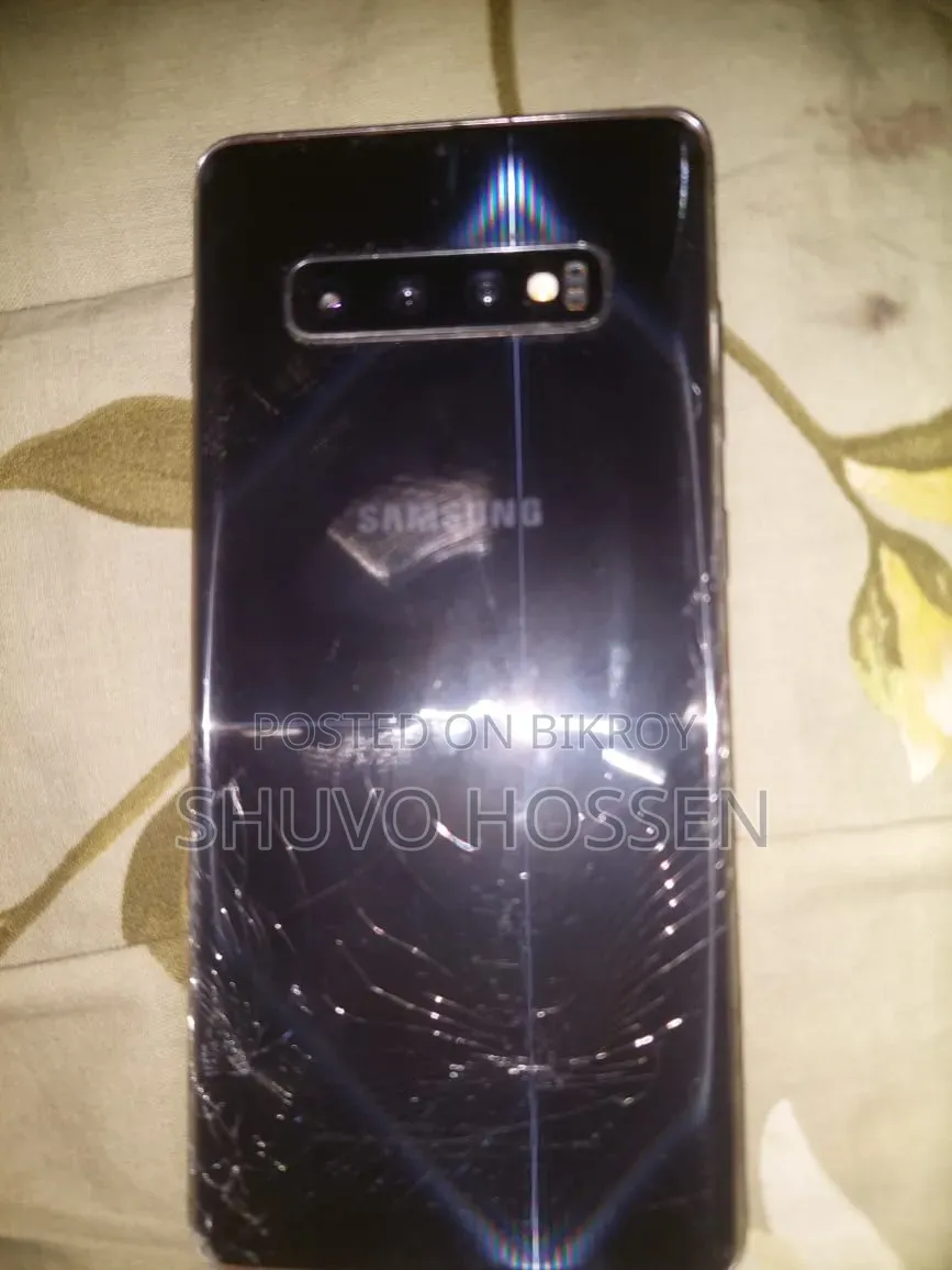 স্যামসাং গ্যালাক্সি এস১০ প্লাস ১২৮ জিবি কালো