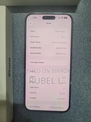 Apple iPhone 14 Pro Max 256 GB