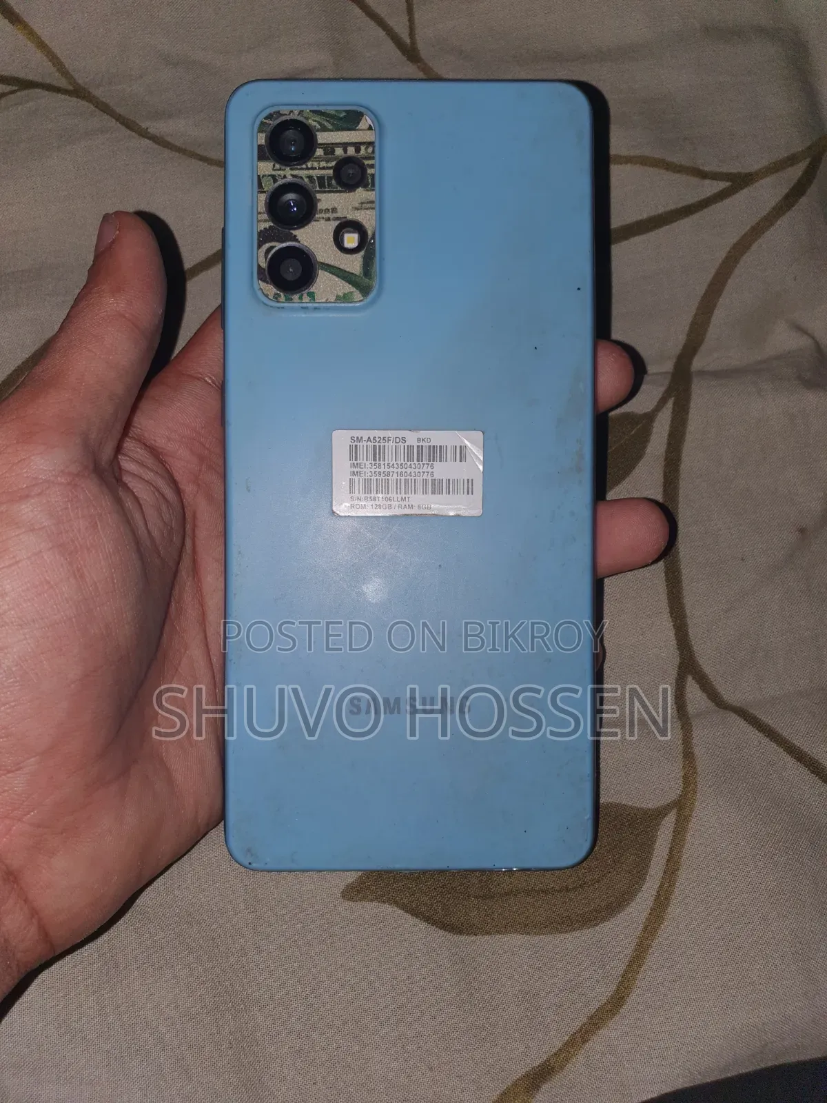 Samsung Galaxy A52 128 GB Blue