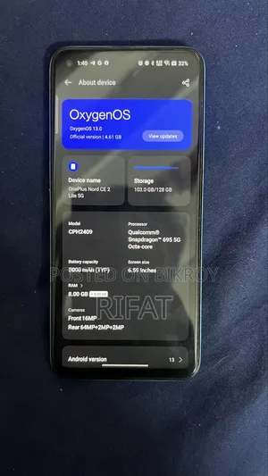OnePlus Nord CE 2 5G 128 GB