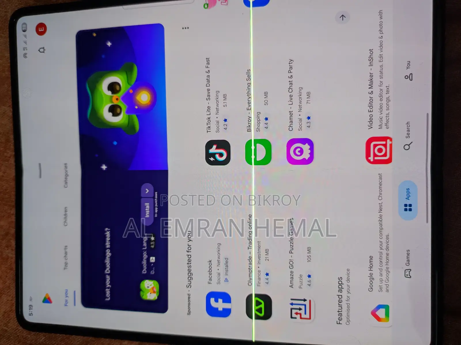 Samsung Galaxy Z Fold 3 256 GB Black