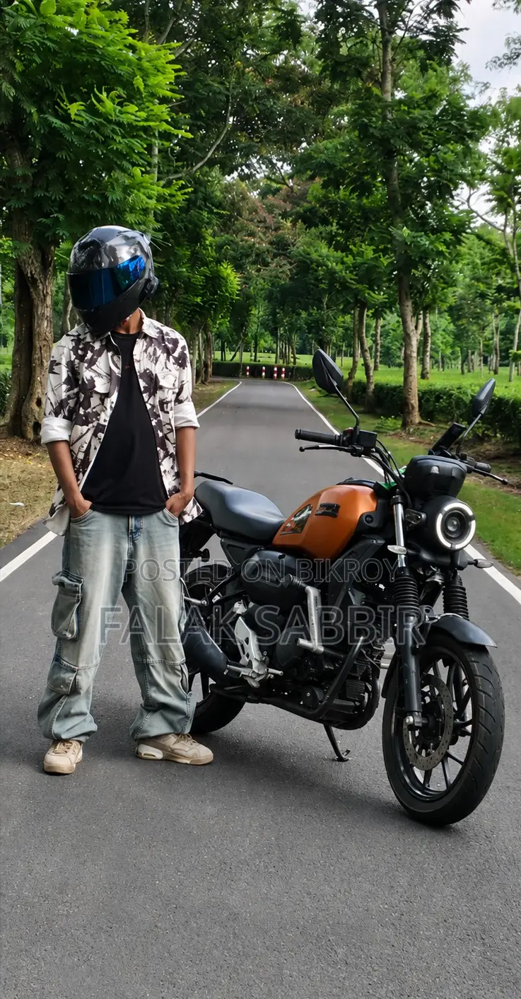 Yamaha FZ 2024 Orange
