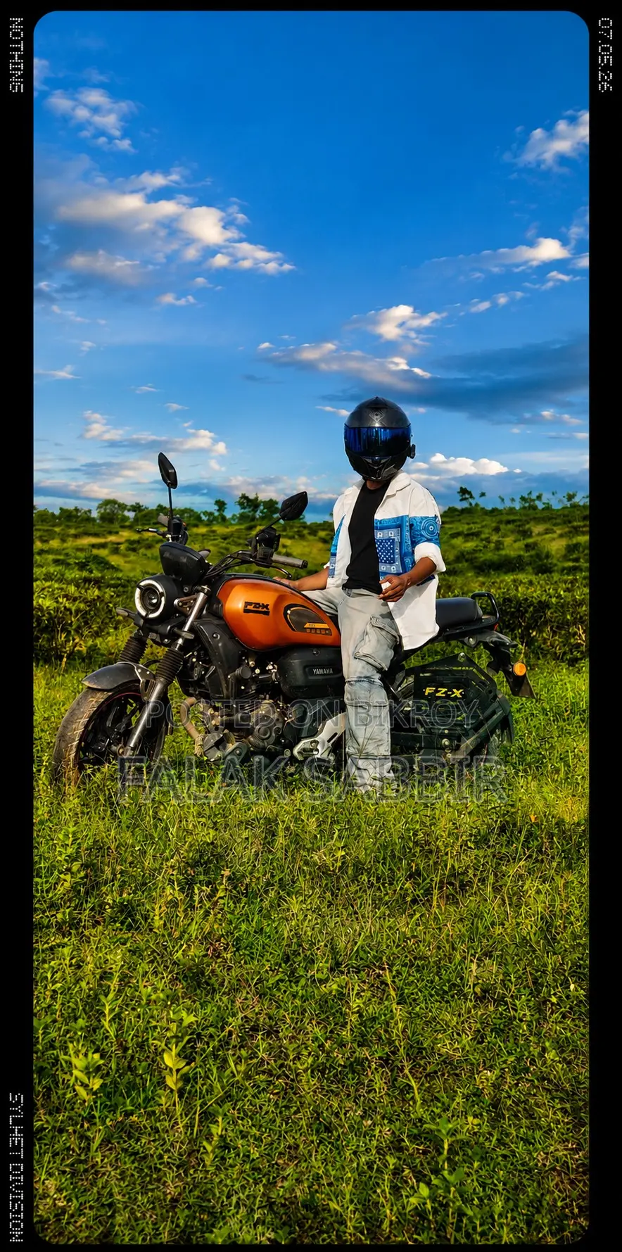 Yamaha FZ 2024 Orange