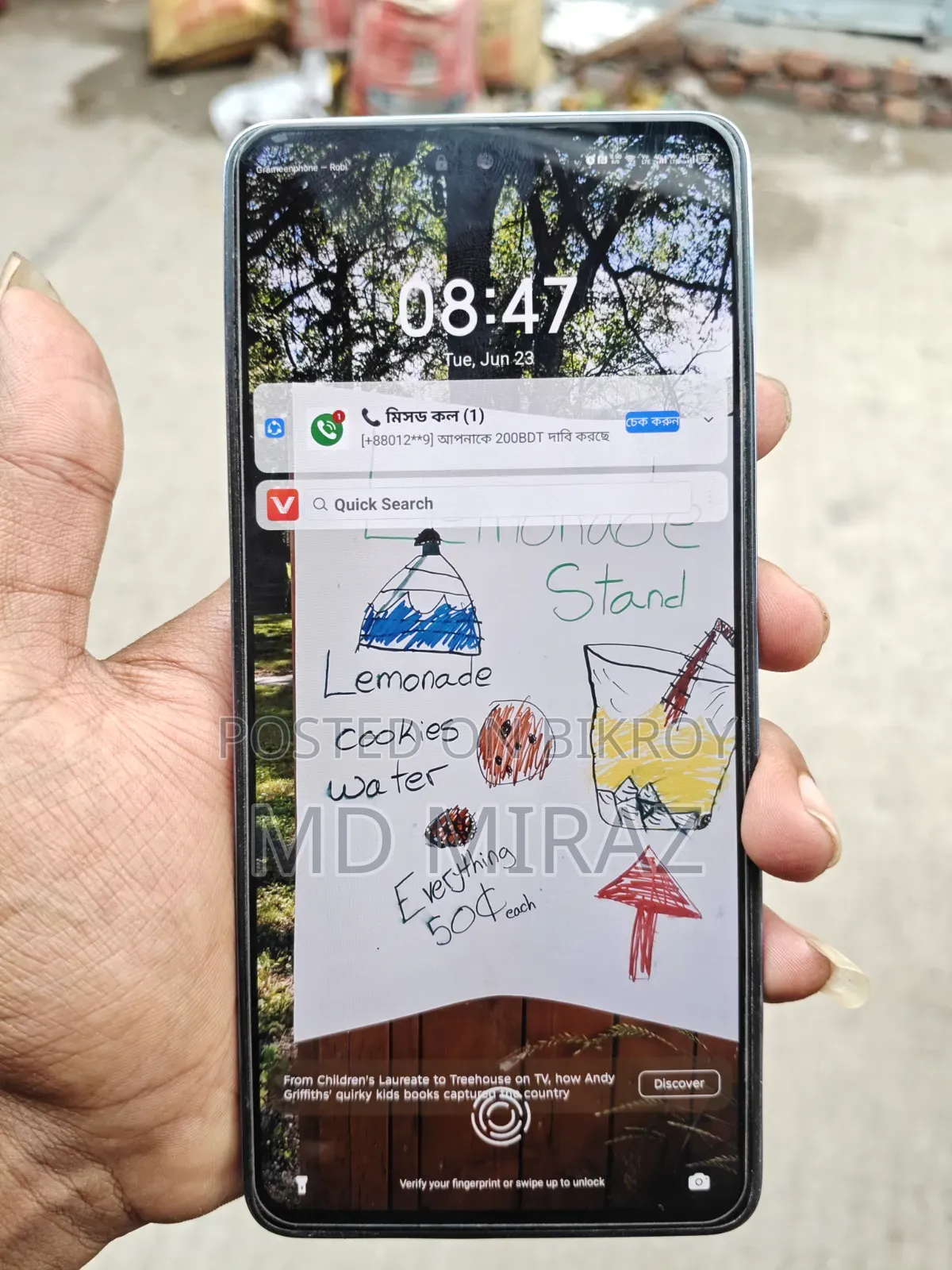 New Tecno Camon 20 Pro 256 GB Blue