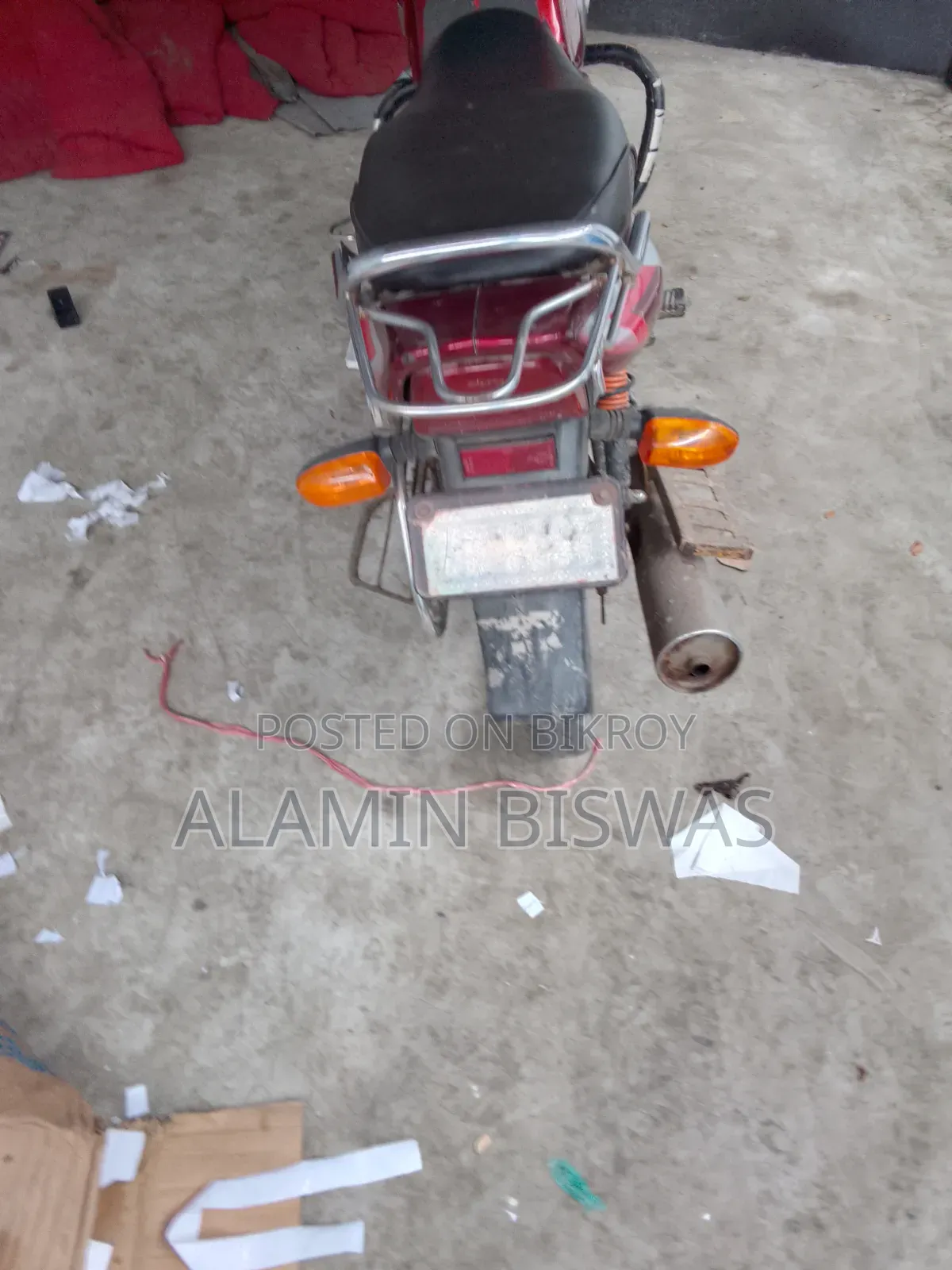 Bajaj CT 100 2014 Red