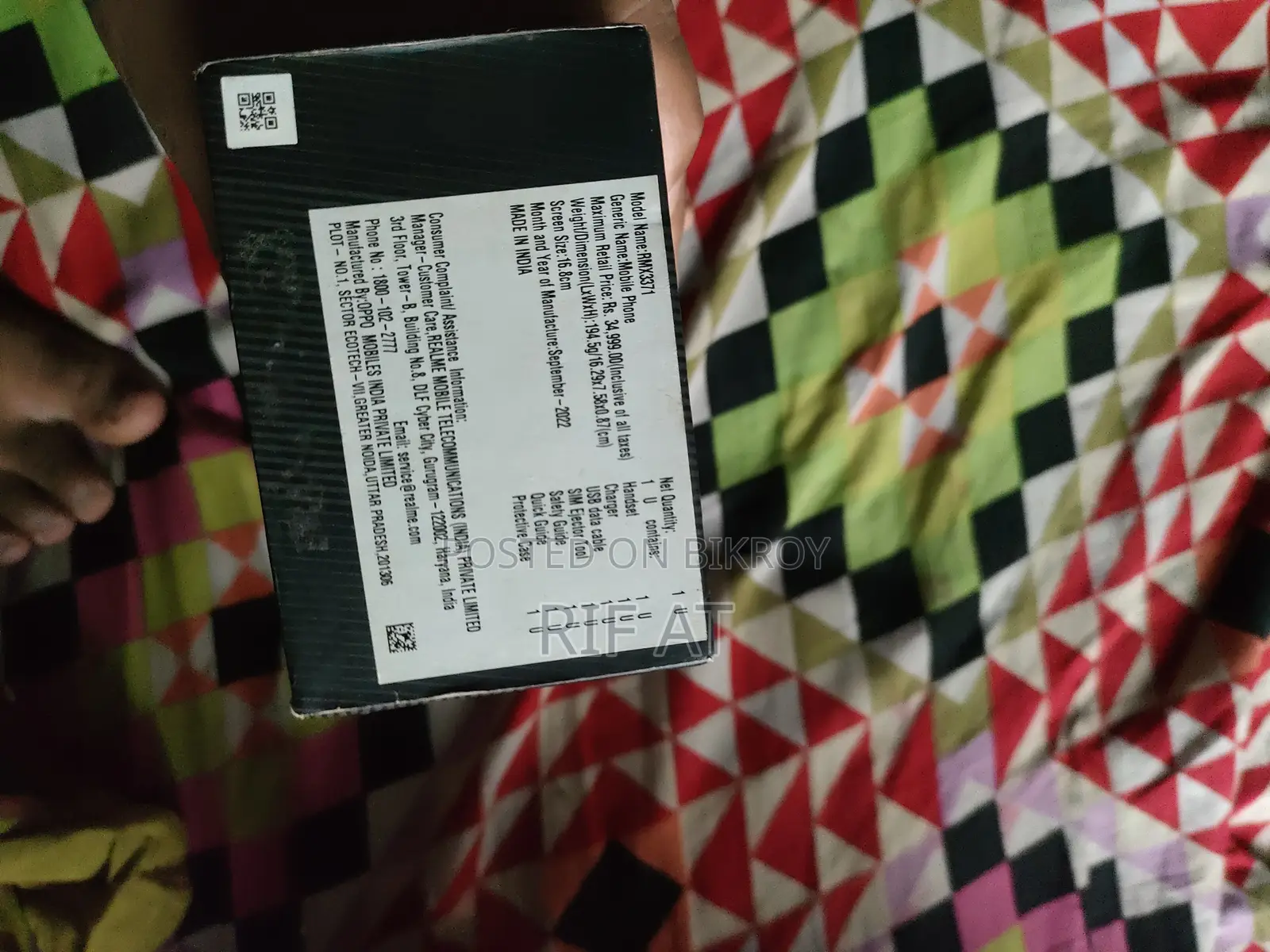 Realme GT Neo 3T 128 GB White