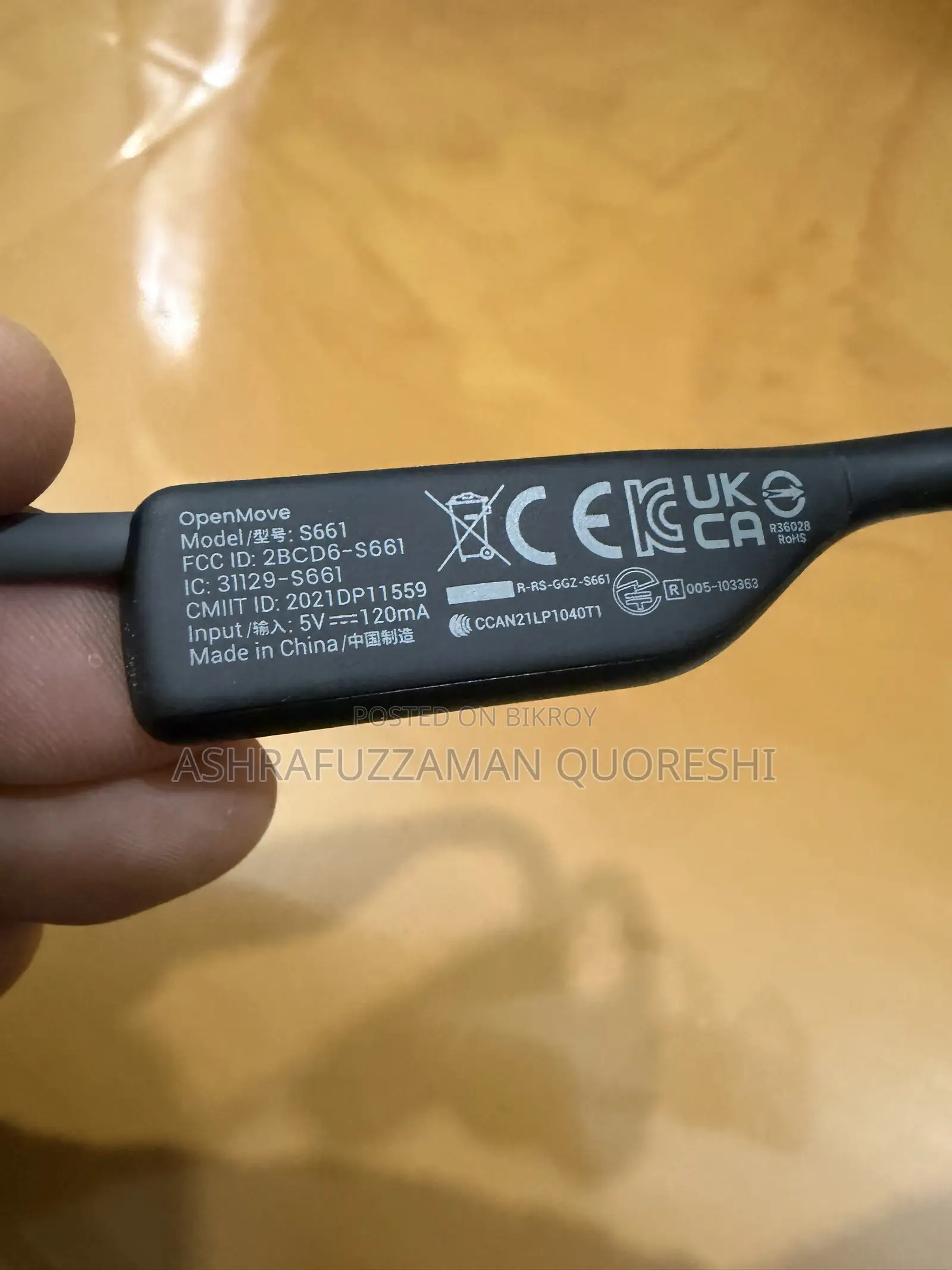 Shokz Open Move S661 Bone Conduction