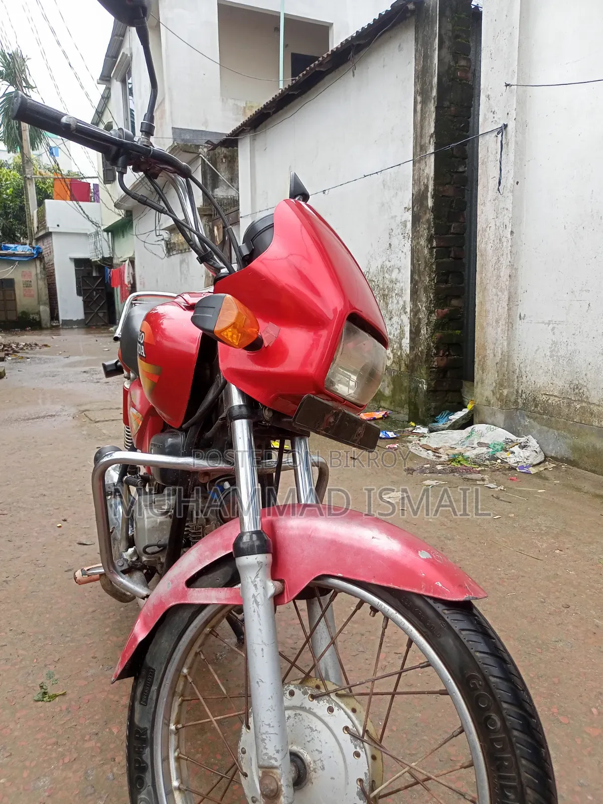 হিরো স্প্লেন্ডার প্লাস ২০১৮ লাল
