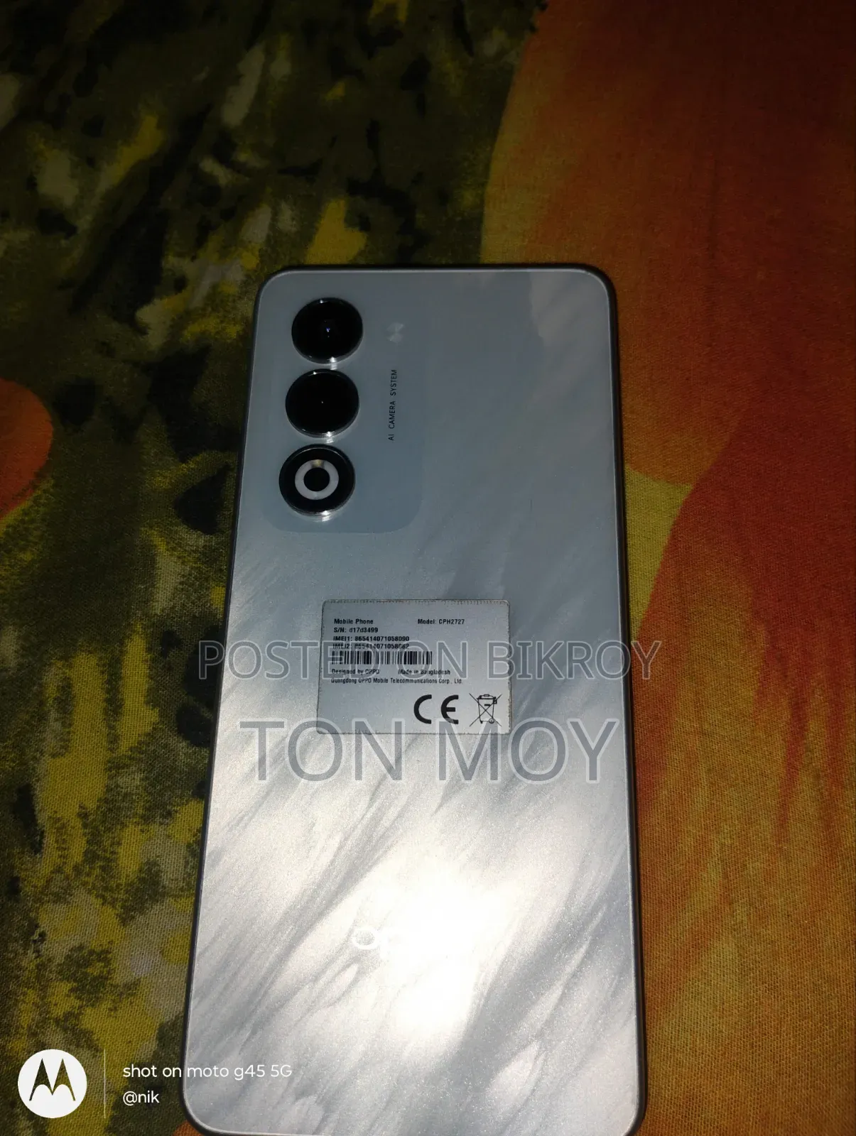 New Oppo A5 128 GB White