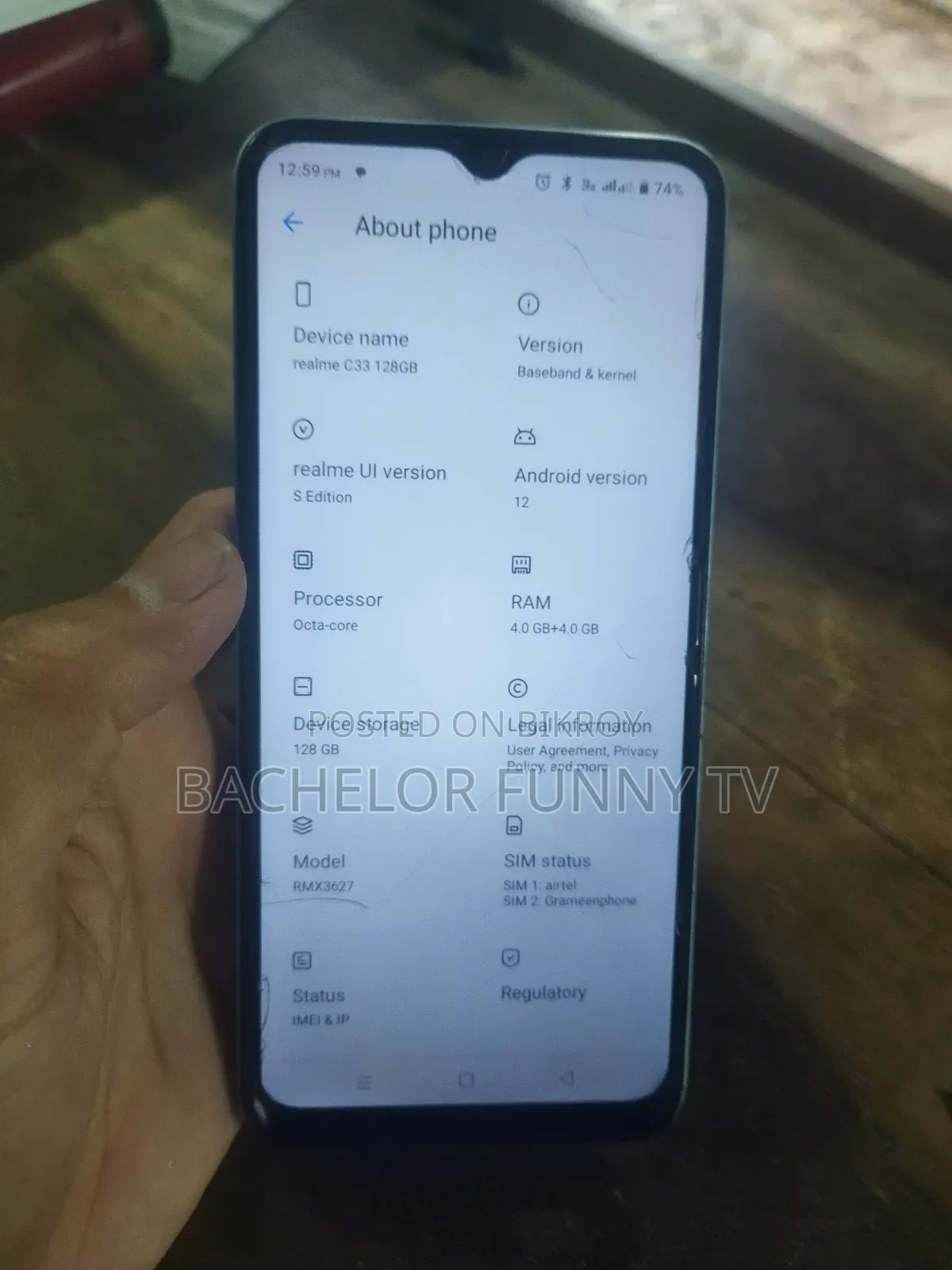 Realme C33 128 GB Blue