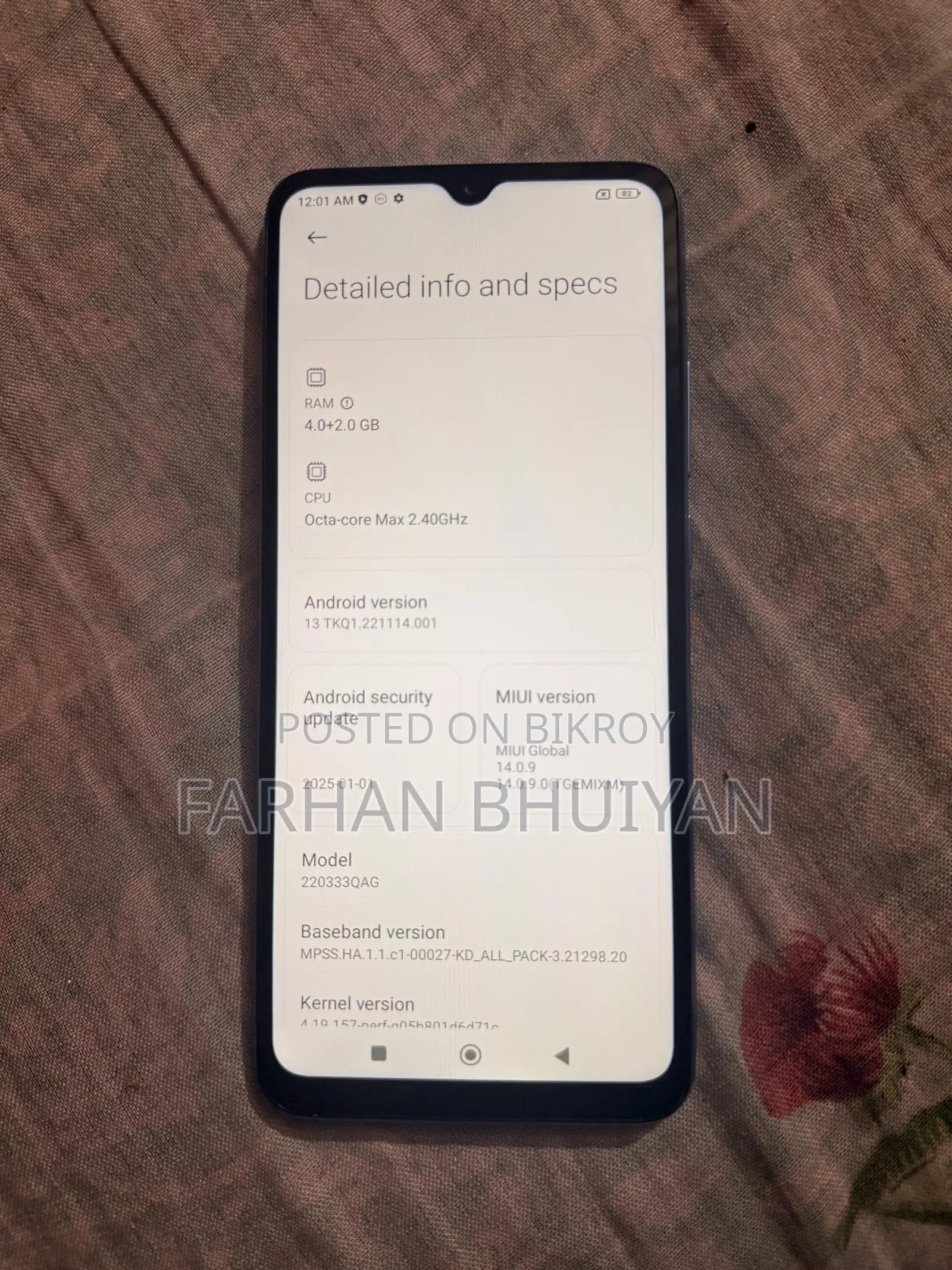 Xiaomi Redmi 10C 128 GB Red