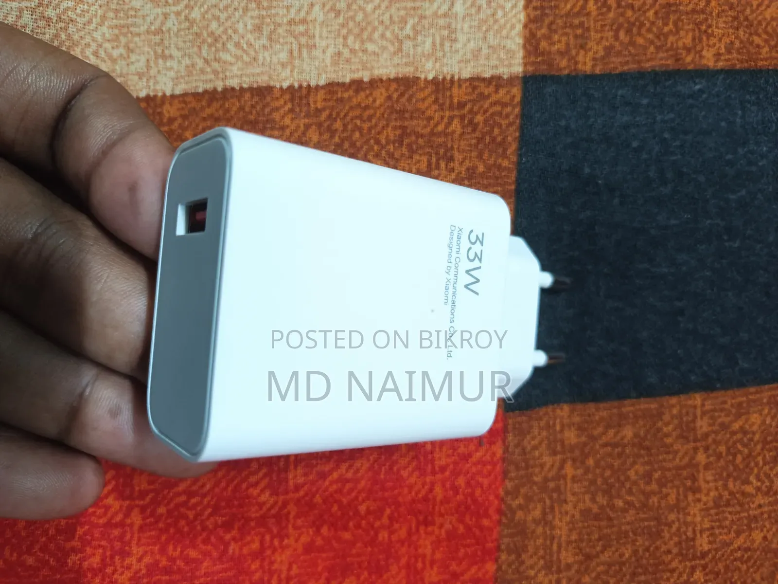 33W Original Charging Adapter (Only)