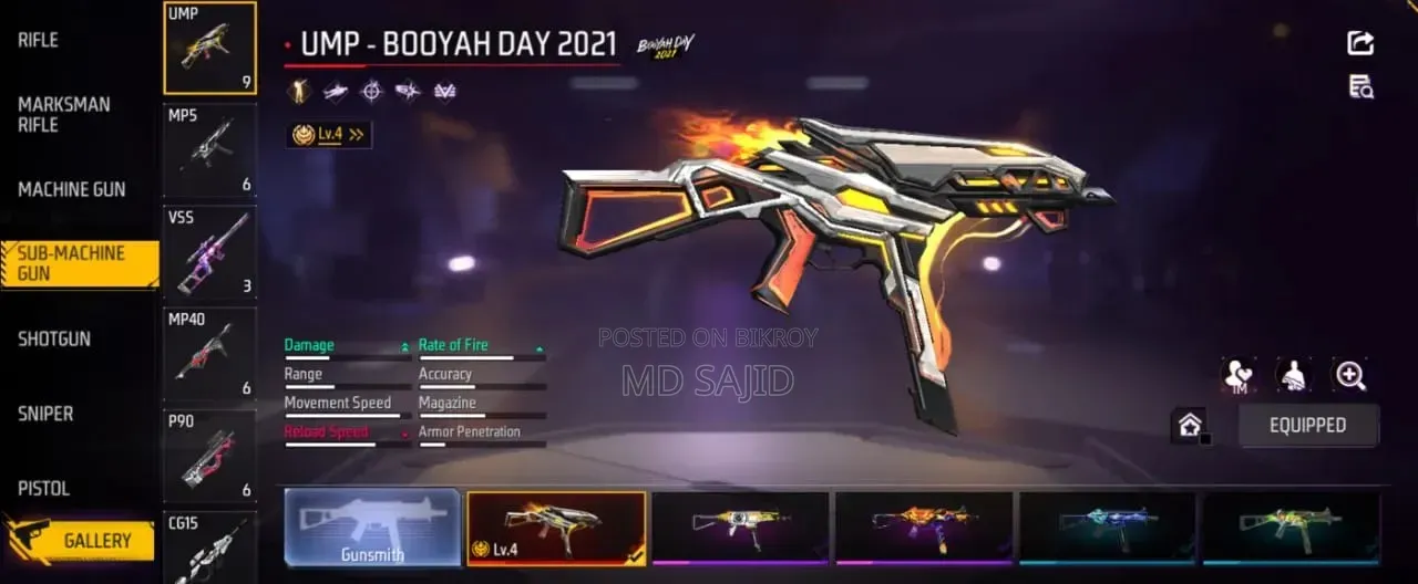 Free Fire ID For Sale