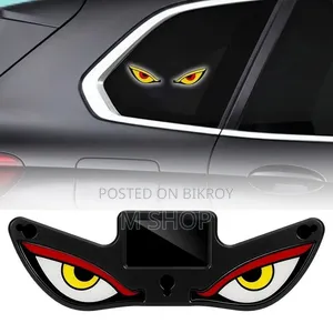 Solar Devil Eyes LED Car & Bike Window Light