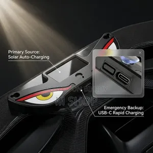 Solar Devil Eyes LED Car & Bike Window Light