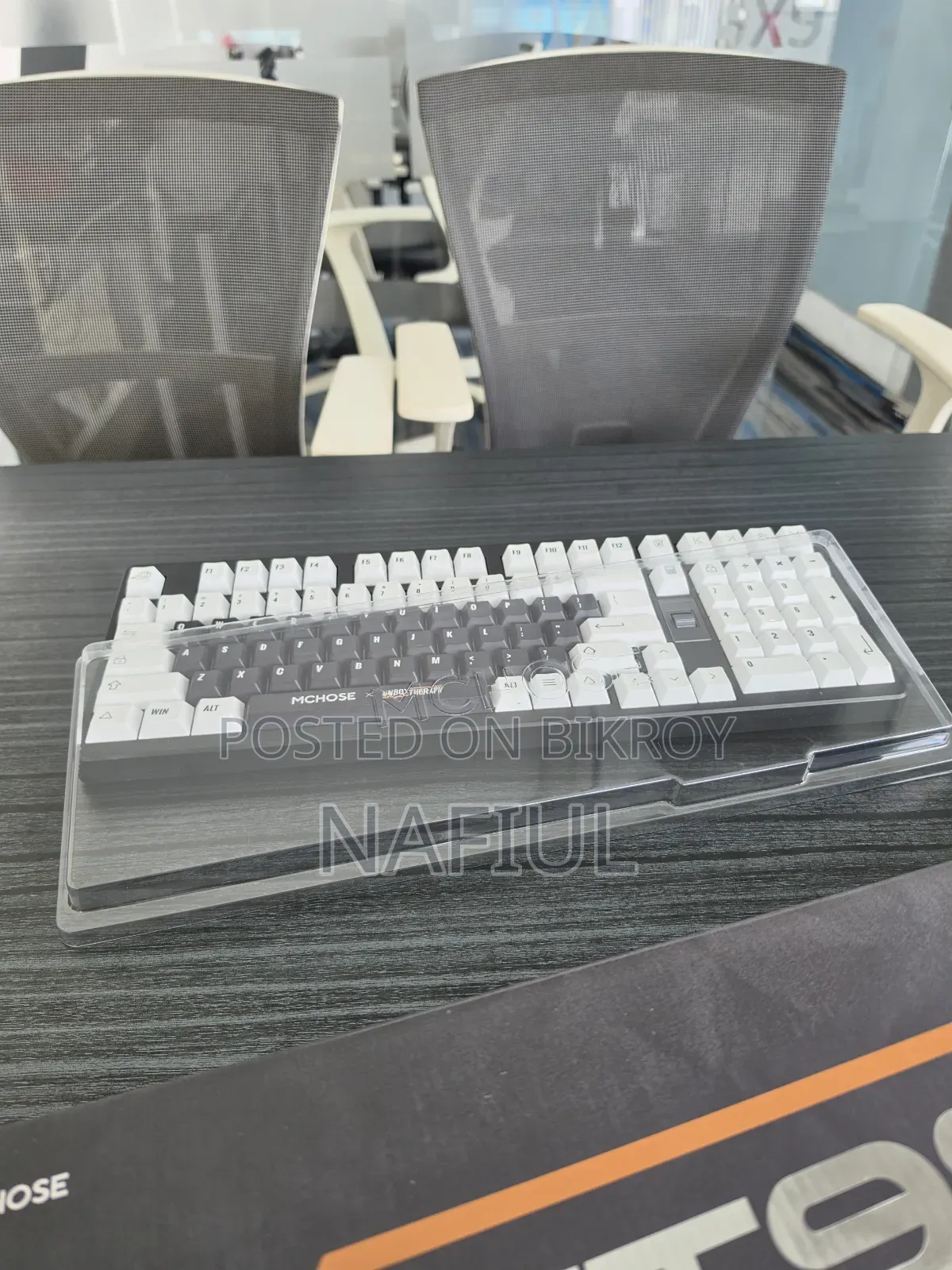 McHose UT98 Silent Peach Mechanical Keyboard