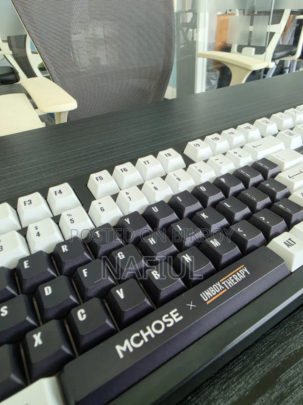 McHose UT98 Silent Peach Mechanical Keyboard