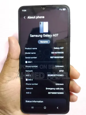 Samsung Galaxy A07 5G 128 GB Black