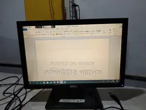 ডেল ১৭ ইঞ্চি ১০০% ফুল ফ্রেশ ওয়াইড মনিটর