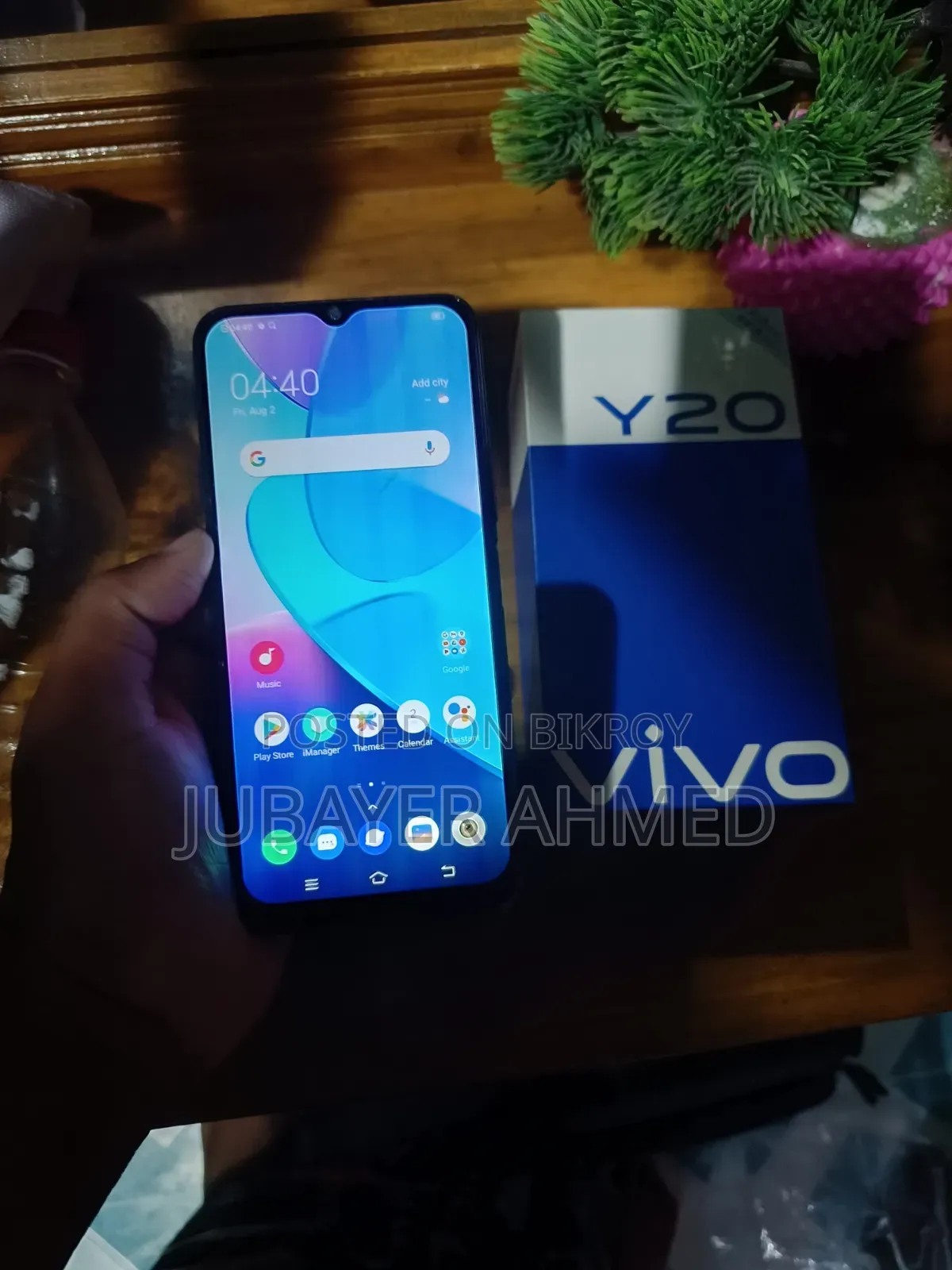 Vivo Y20 64 GB Blue