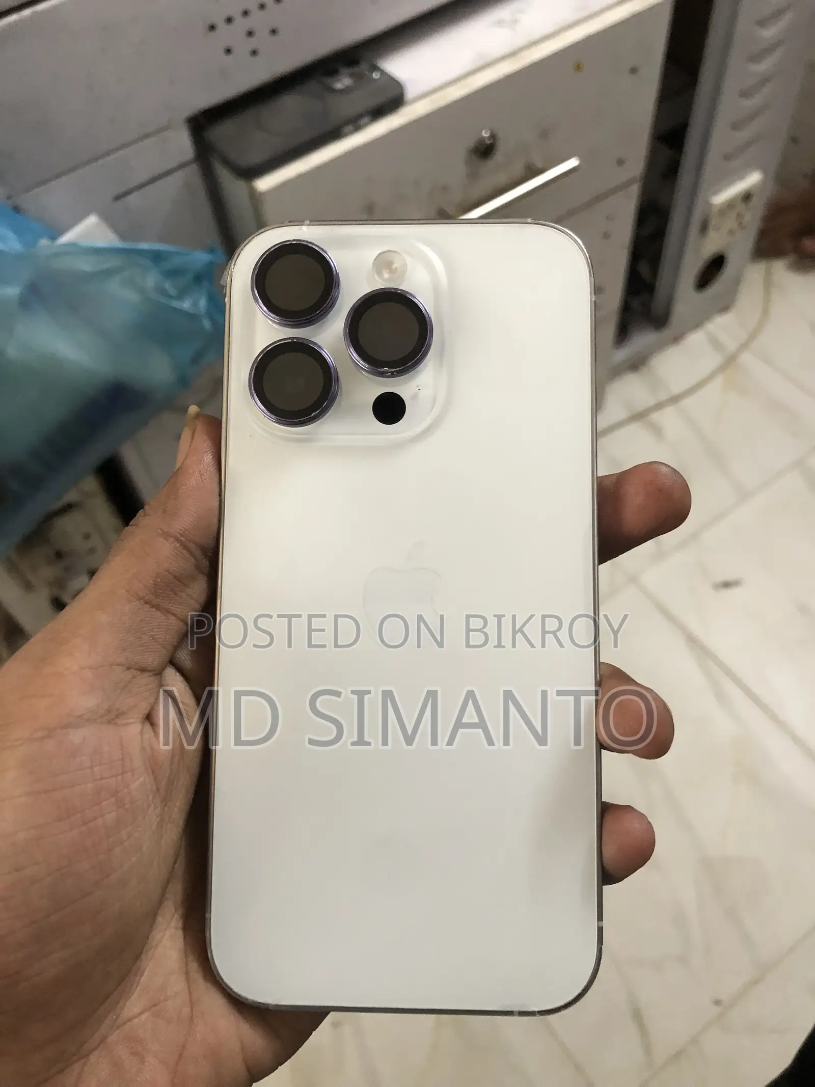 অ্যাপল আইফোন ১৪ প্রো ১২৮ জিবি সিলভার